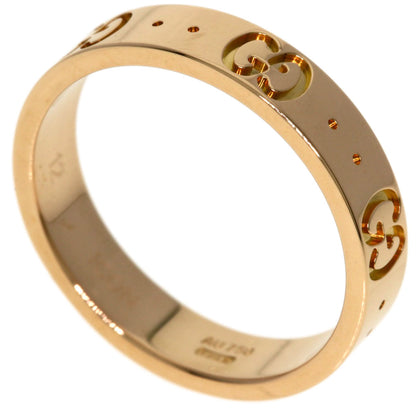 GUCCI Icon # 12 Ring K18 Pink Gold Ladies [Used]