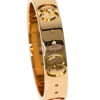 GUCCI Icon # 12 Ring K18 Pink Gold Ladies [Used]