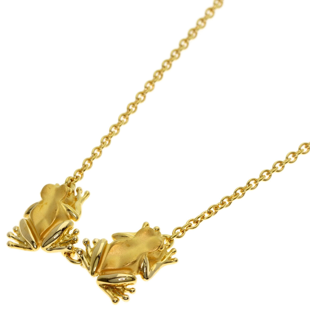 Carrera y Carrera Frog Necklace K18 Yellow Gold Ladies [Used]