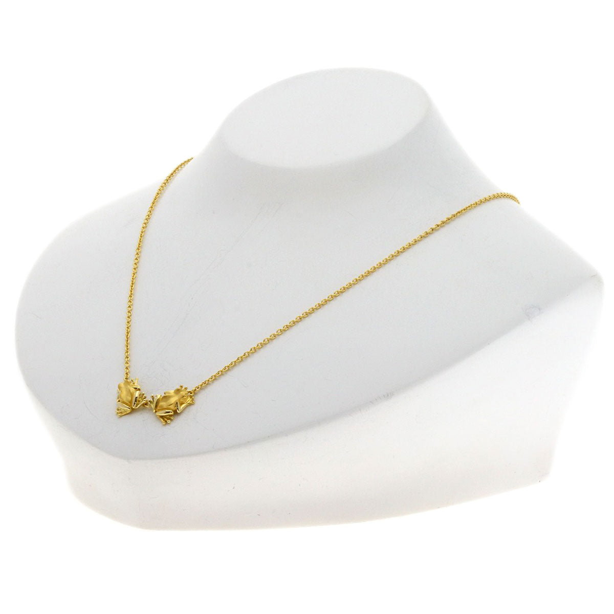Carrera y Carrera Frog Necklace K18 Yellow Gold Ladies [Used]