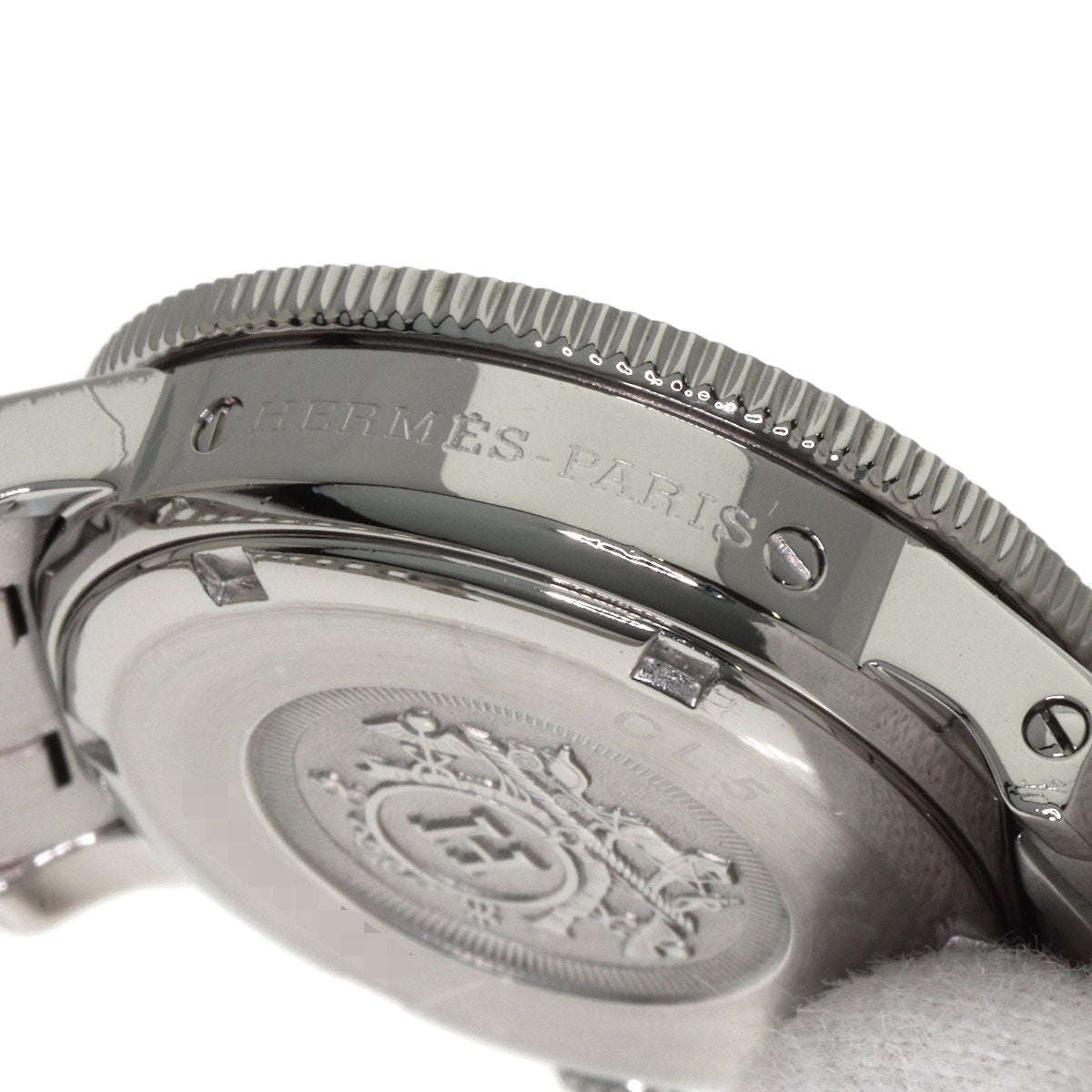 HERMES Clipper diver Watches CL5.210 Stainless Steel/Stainless Steel Ladies
