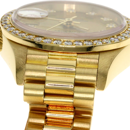 ROLEX DATEJUST 10P Diamond Watches 69138G K18 Yellow Gold/18K Yellow Gold Ladies