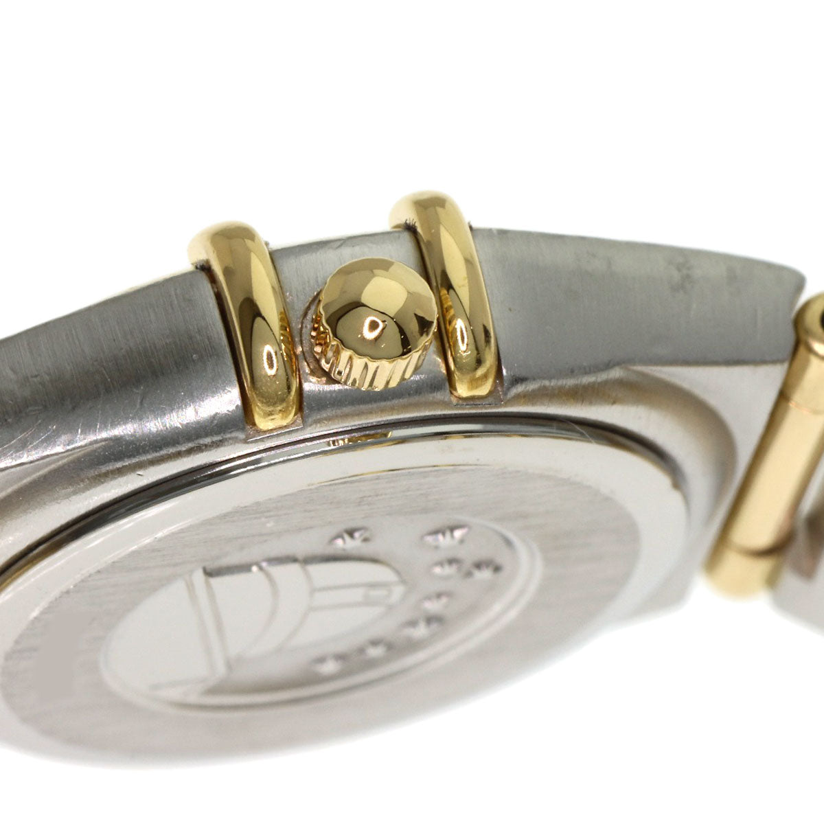 OMEGA Constellation Mini 12P Diamond Watches 1262.75 Stainless Steel/SSxK18YG Ladies