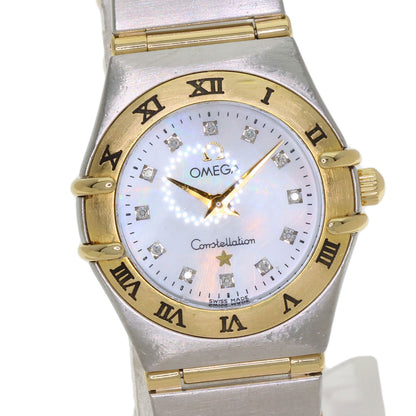 OMEGA Constellation Mini 12P Diamond Watches 1262.75 Stainless Steel/SSxK18YG Ladies