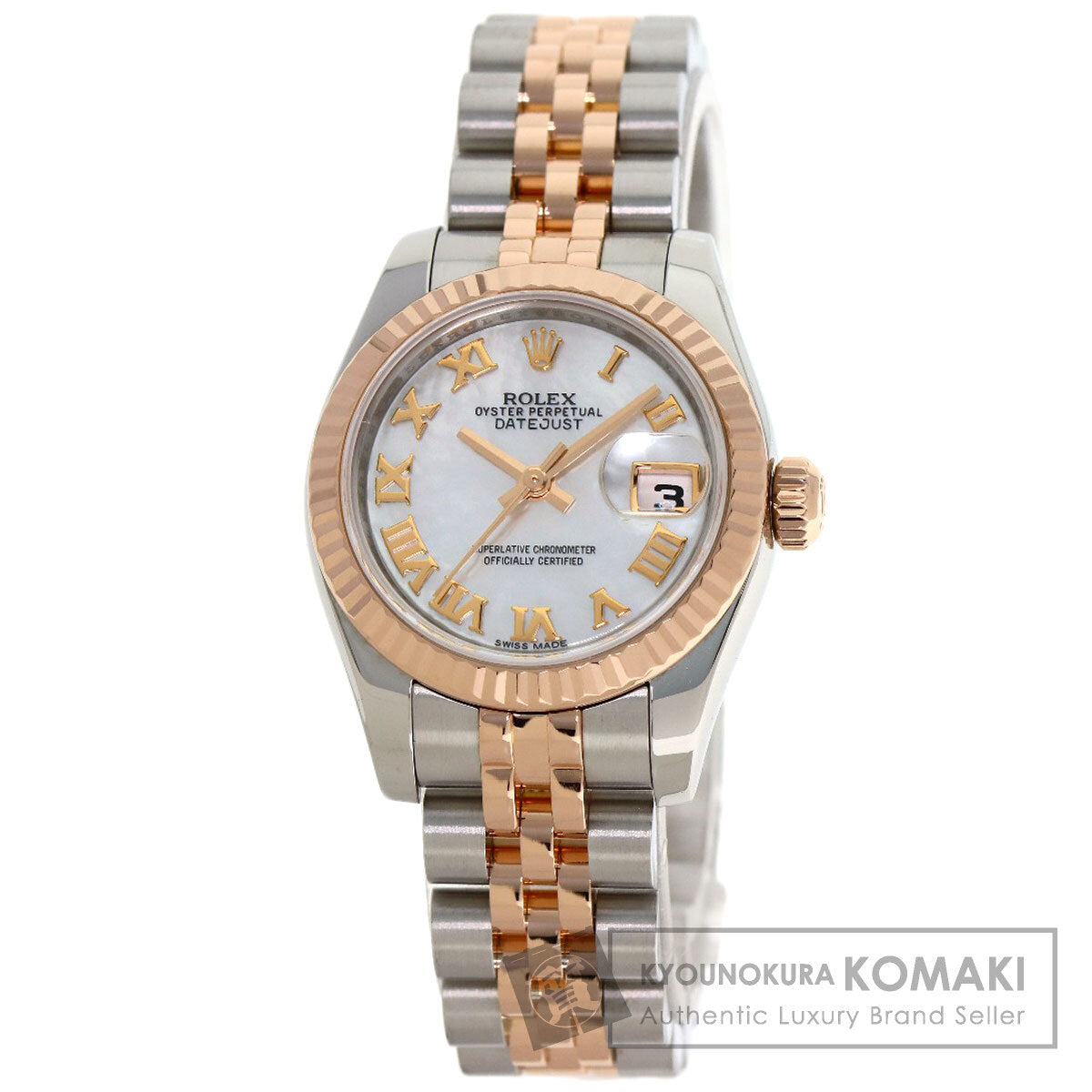 ROLEX Datejust Watches 179171NR Stainless Steel/SSxK18PG Ladies