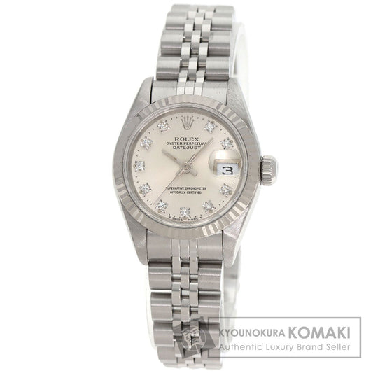 ROLEX DATEJUST 10P Diamond Watches 69174G Stainless Steel/Stainless Steel Ladies