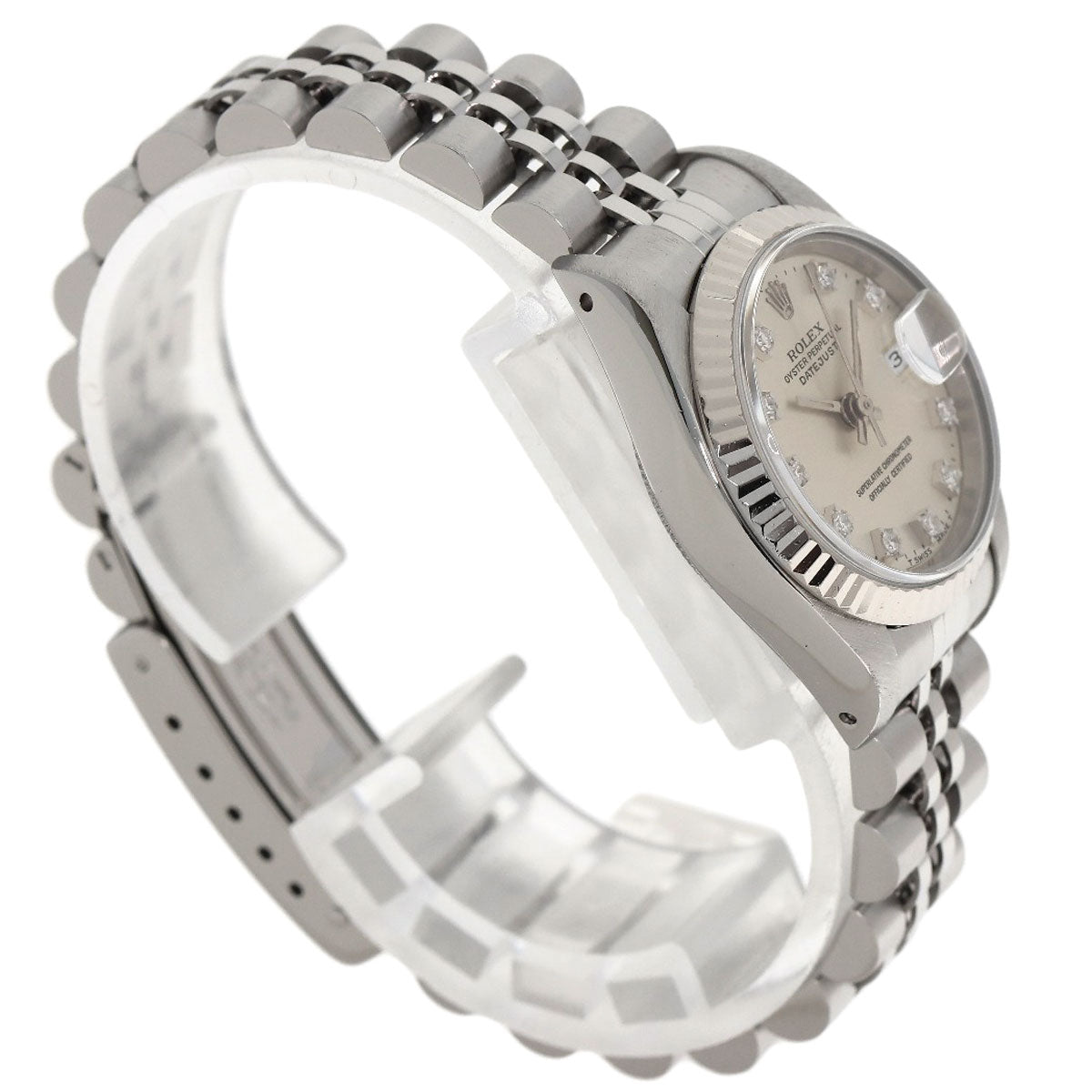 ROLEX DATEJUST 10P Diamond Watches 69174G Stainless Steel/Stainless Steel Ladies