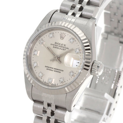 ROLEX DATEJUST 10P Diamond Watches 69174G Stainless Steel/Stainless Steel Ladies