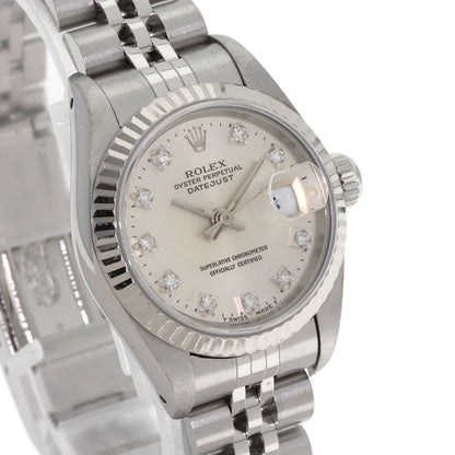ROLEX DATEJUST 10P Diamond Watches 69174G Stainless Steel/Stainless Steel Ladies