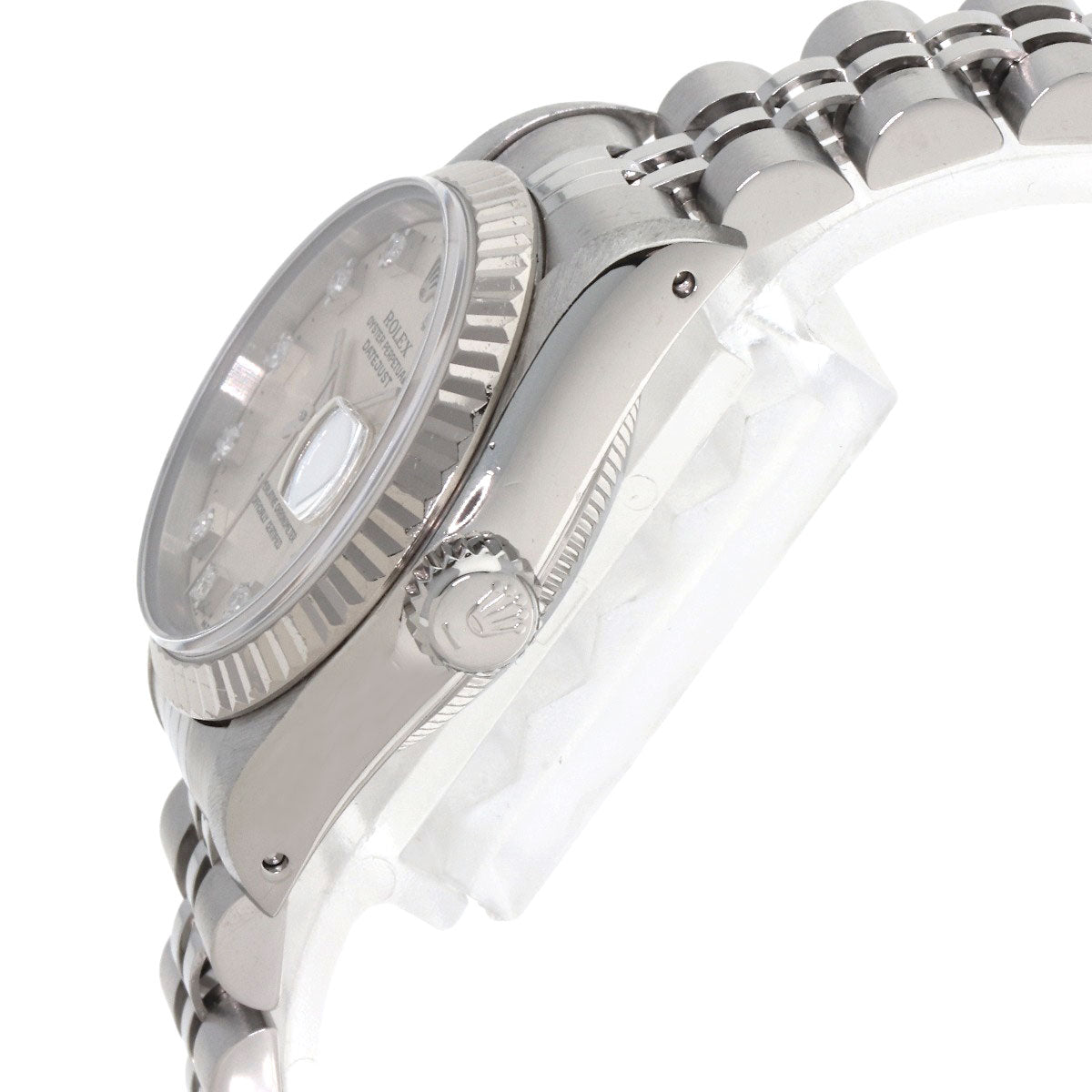 ROLEX DATEJUST 10P Diamond Watches 69174G Stainless Steel/Stainless Steel Ladies