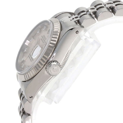 ROLEX DATEJUST 10P Diamond Watches 69174G Stainless Steel/Stainless Steel Ladies