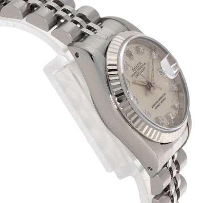 ROLEX DATEJUST 10P Diamond Watches 69174G Stainless Steel/Stainless Steel Ladies