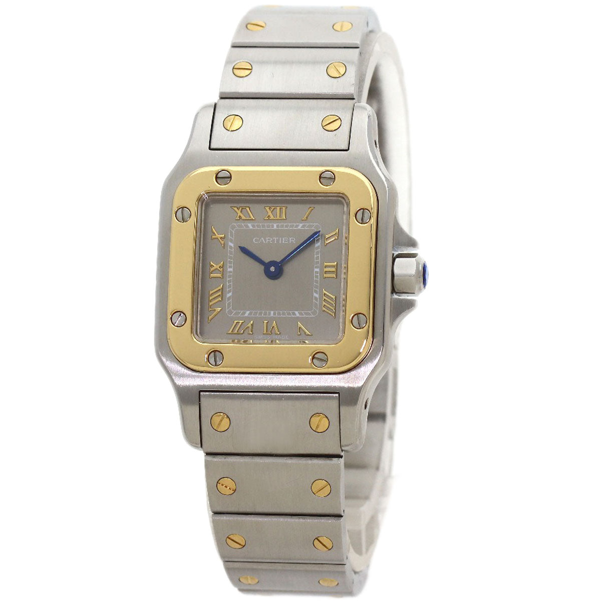 CARTIER Santosgalbe SM Watches W20031C4 Stainless Steel/Stainless Steel Ladies