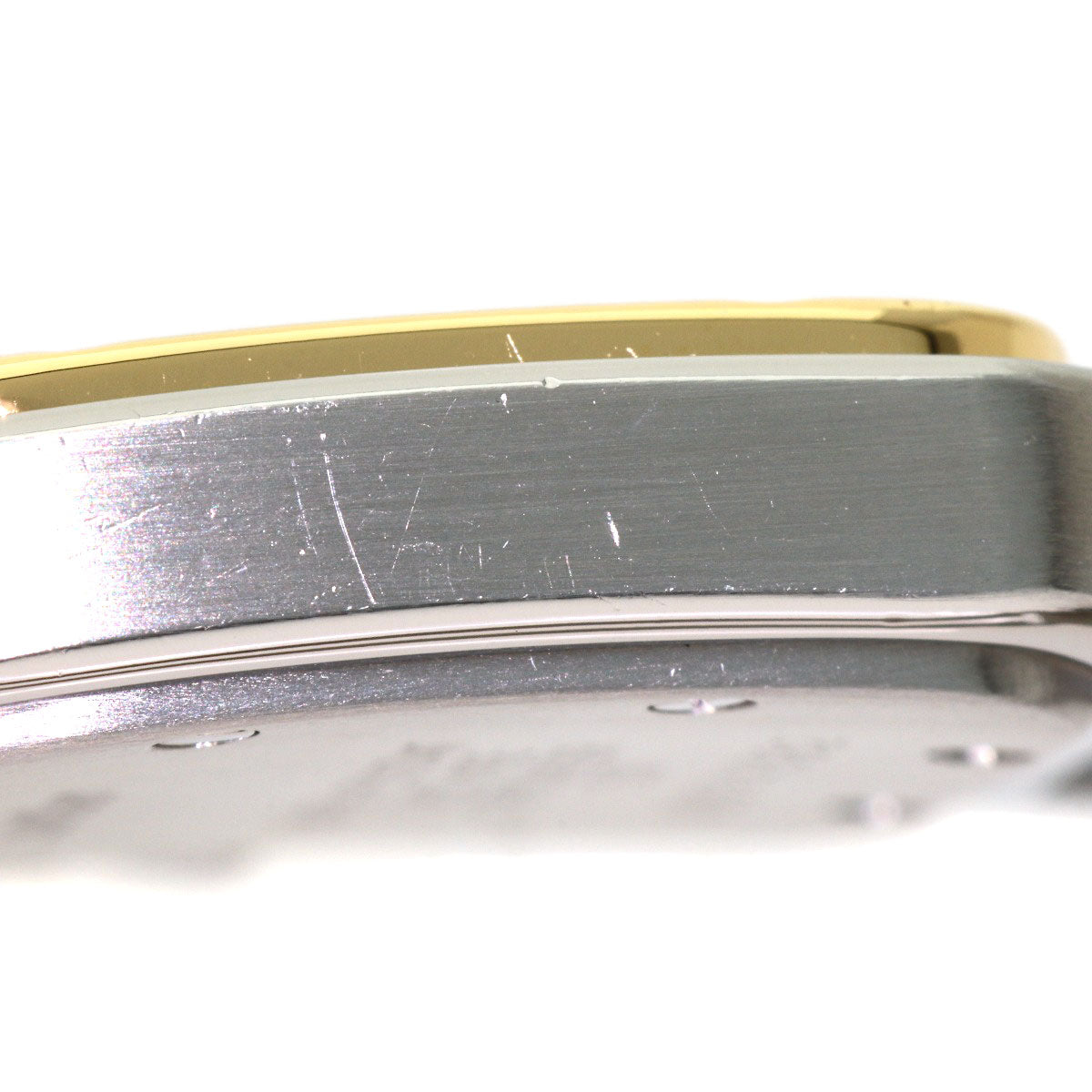 CARTIER Santosgalbe SM Watches W20031C4 Stainless Steel/Stainless Steel Ladies