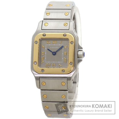 CARTIER Santosgalbe SM Watches W20031C4 Stainless Steel/Stainless Steel Ladies