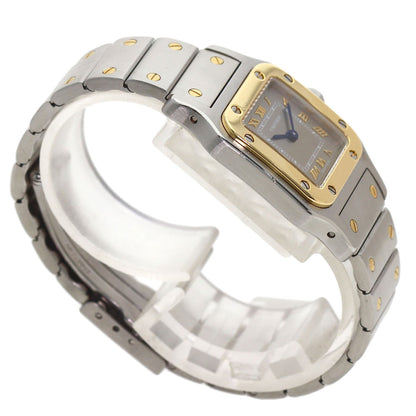 CARTIER Santosgalbe SM Watches W20031C4 Stainless Steel/Stainless Steel Ladies