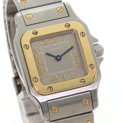 CARTIER Santosgalbe SM Watches W20031C4 Stainless Steel/Stainless Steel Ladies