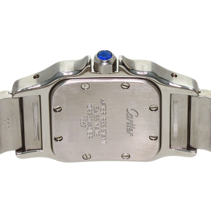 CARTIER Santosgalbe SM Watches W20031C4 Stainless Steel/Stainless Steel Ladies