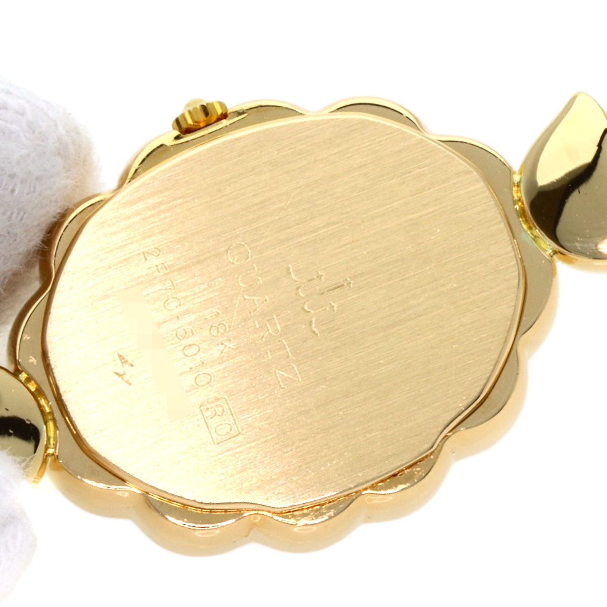 SEIKO Pearl Pearl DiamondBezel Watches GHWF987 2F70-5010 K18 Yellow Gold/PearlxK18YG Ladies