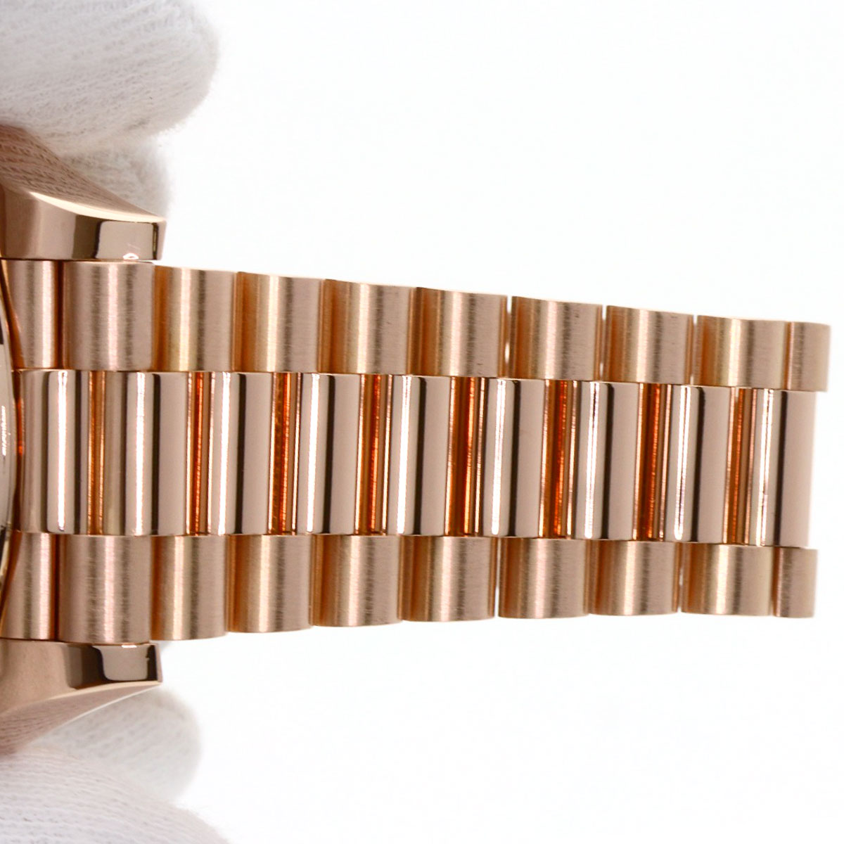 ROLEX Day-Date 40 10P Diamond Watches 228235A K18 Pink Gold/18K Pink Gold mens