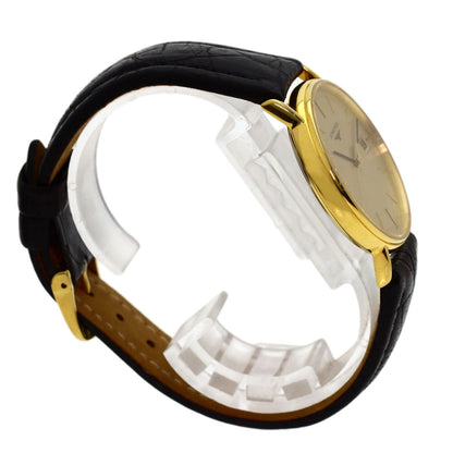 LONGINES Grand classic Watches L4.720.2 Gold Plated/Leather mens