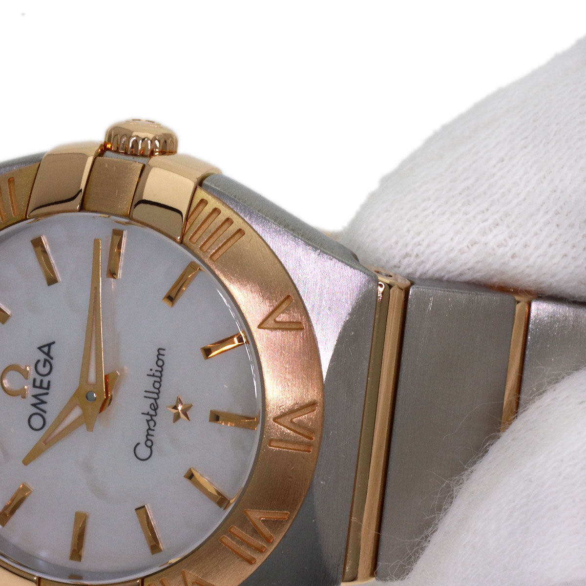 OMEGA Constellation Blush Watches 123.20.24.60.05.00﻿1 Stainless Steel/SSxK18PG Ladies