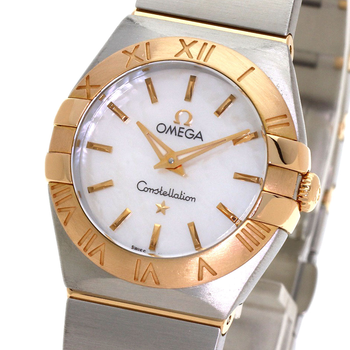 OMEGA Constellation Blush Watches 123.20.24.60.05.00﻿1 Stainless Steel/SSxK18PG Ladies