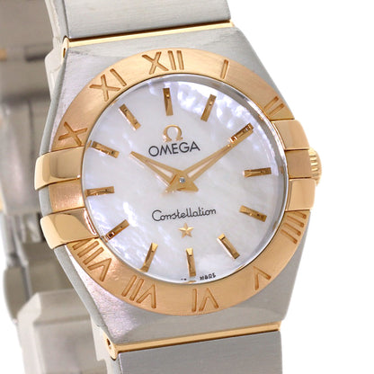 OMEGA Constellation Blush Watches 123.20.24.60.05.00﻿1 Stainless Steel/SSxK18PG Ladies