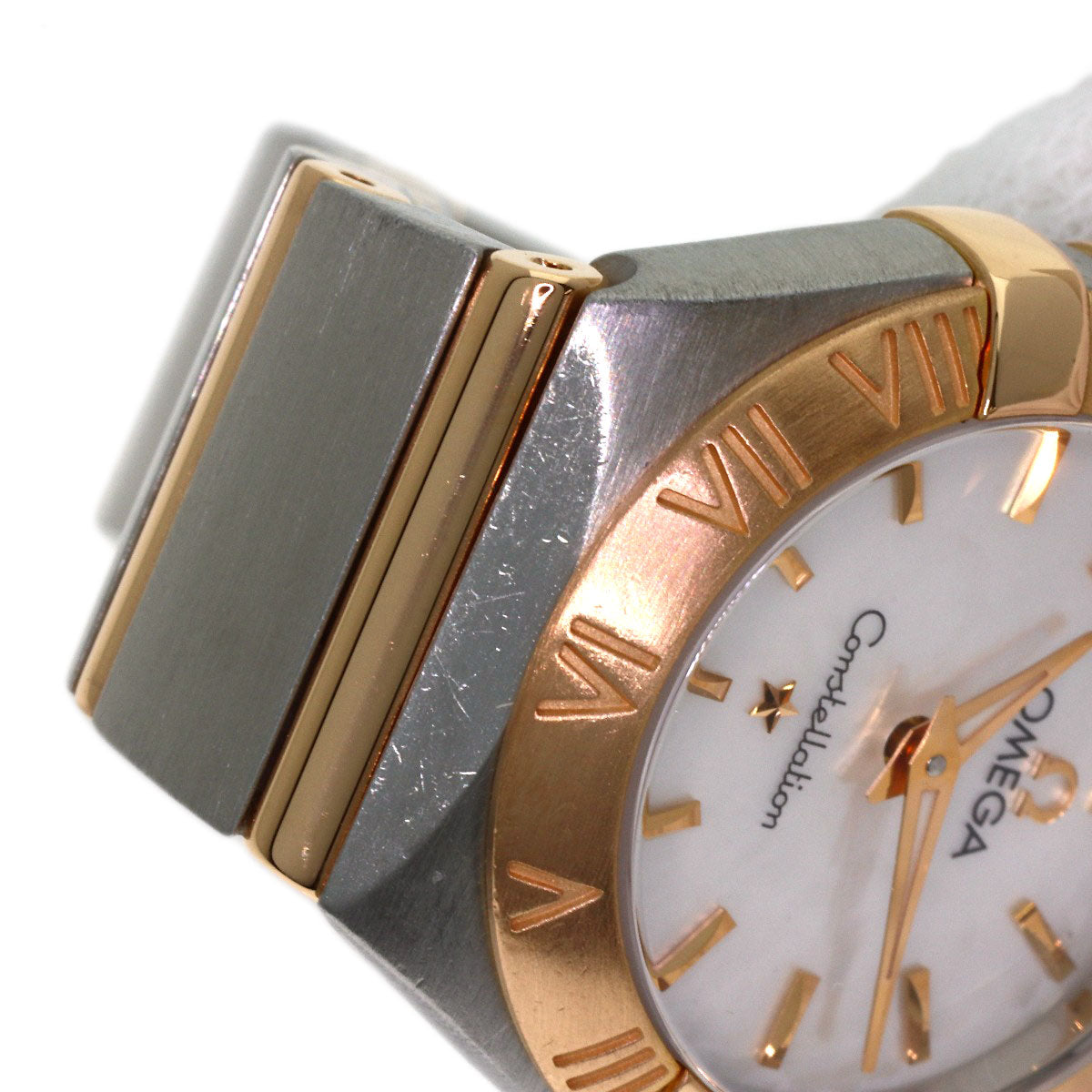 OMEGA Constellation Blush Watches 123.20.24.60.05.00﻿1 Stainless Steel/SSxK18PG Ladies