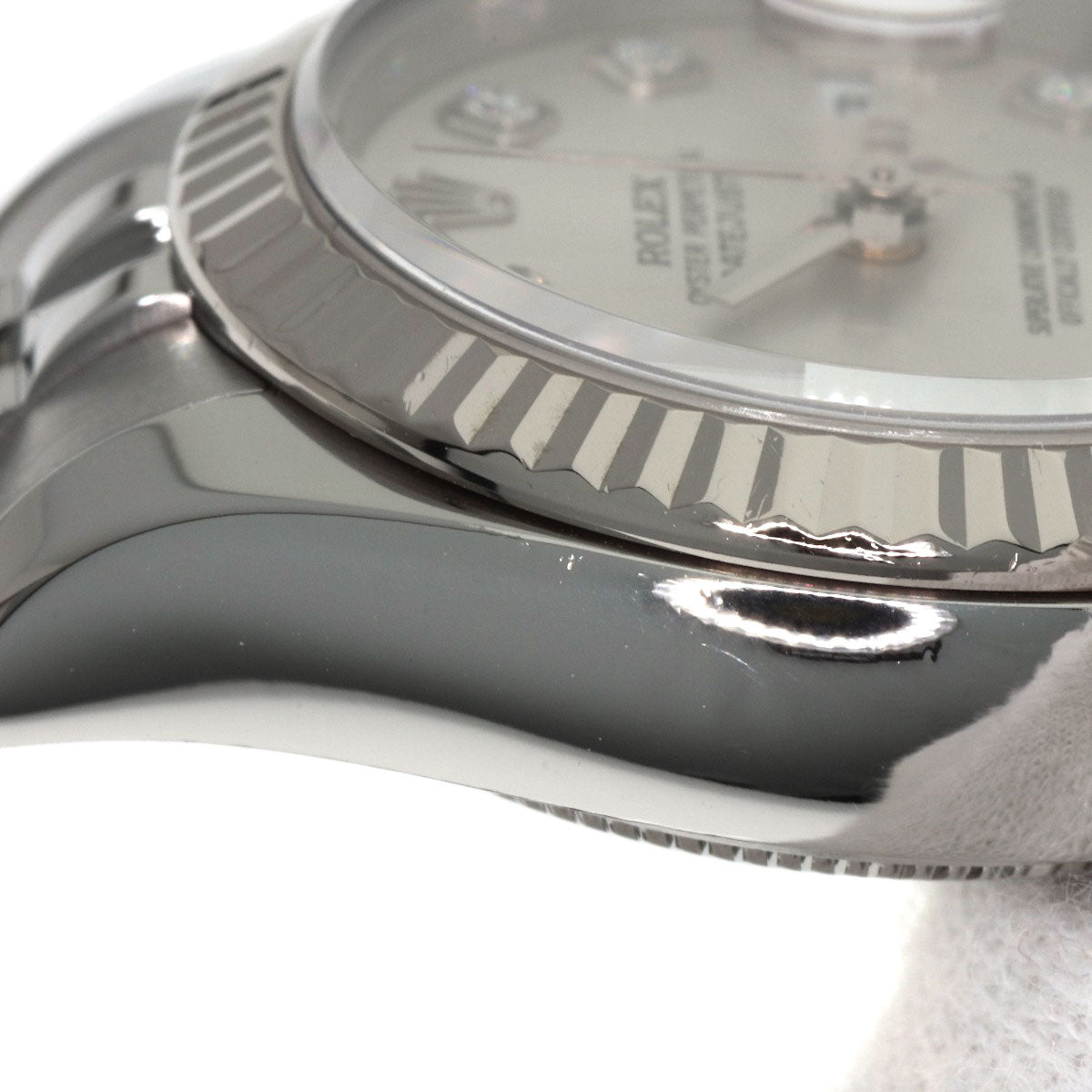 ROLEX DATEJUST 10P Diamond Watches 179174G Stainless Steel/Stainless Steel Ladies
