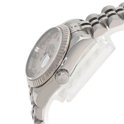 ROLEX DATEJUST 10P Diamond Watches 179174G Stainless Steel/Stainless Steel Ladies