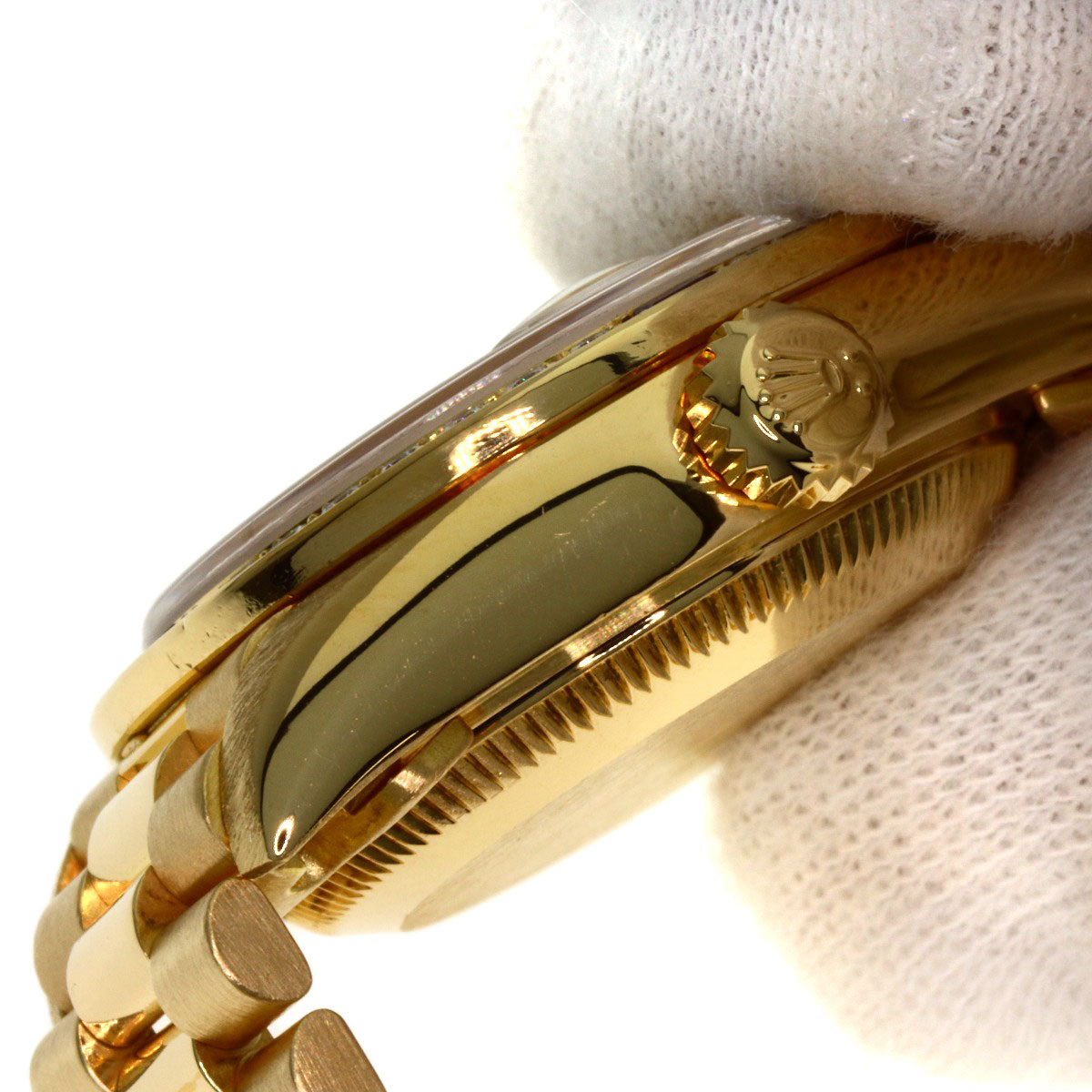 ROLEX DATEJUST 10P Diamond Watches 69068G K18 Yellow Gold/18K Yellow Gold Ladies