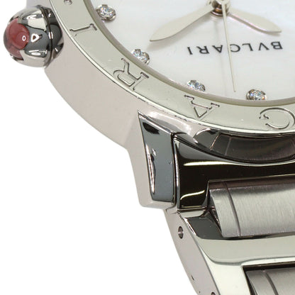 BVLGARI BVLGARI BVLGARI 12P Diamond Watches BBL33WSS/12 Stainless Steel/Stainless Steel Ladies