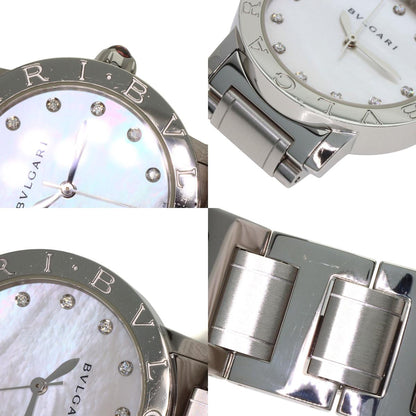 BVLGARI BVLGARI BVLGARI 12P Diamond Watches BBL33WSS/12 Stainless Steel/Stainless Steel Ladies