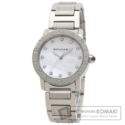 BVLGARI BVLGARI BVLGARI 12P Diamond Watches BBL33WSS/12 Stainless Steel/Stainless Steel Ladies