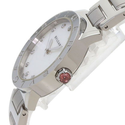 BVLGARI BVLGARI BVLGARI 12P Diamond Watches BBL33WSS/12 Stainless Steel/Stainless Steel Ladies