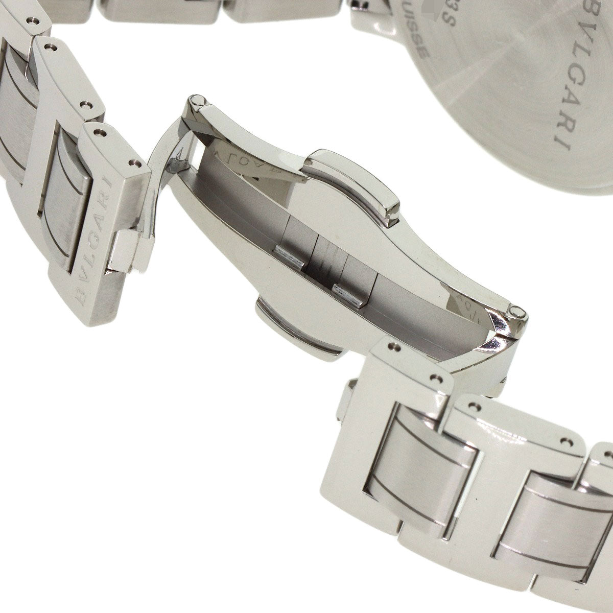BVLGARI BVLGARI BVLGARI 12P Diamond Watches BBL33WSS/12 Stainless Steel/Stainless Steel Ladies