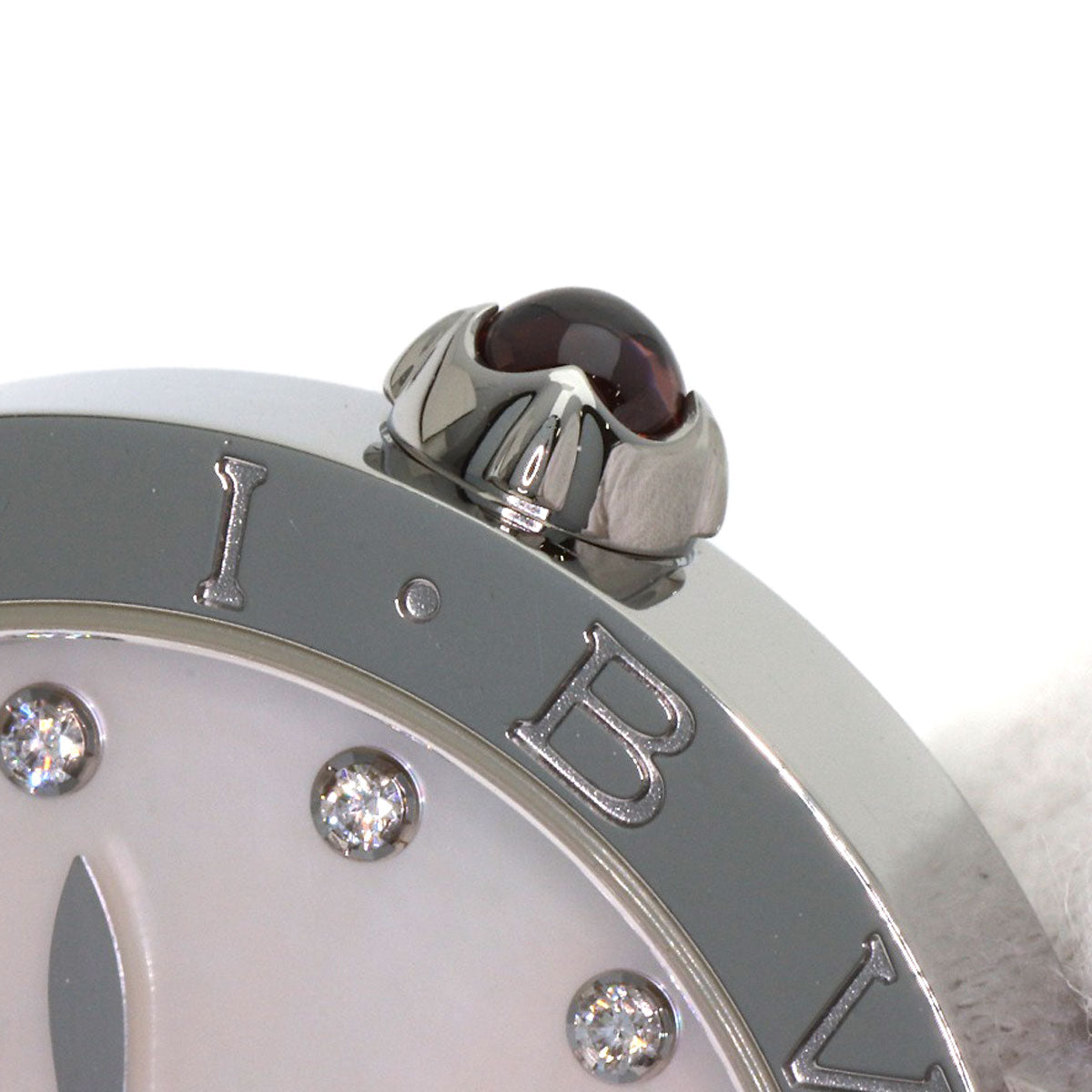 BVLGARI BVLGARI BVLGARI 12P Diamond Watches BBL33WSS/12 Stainless Steel/Stainless Steel Ladies