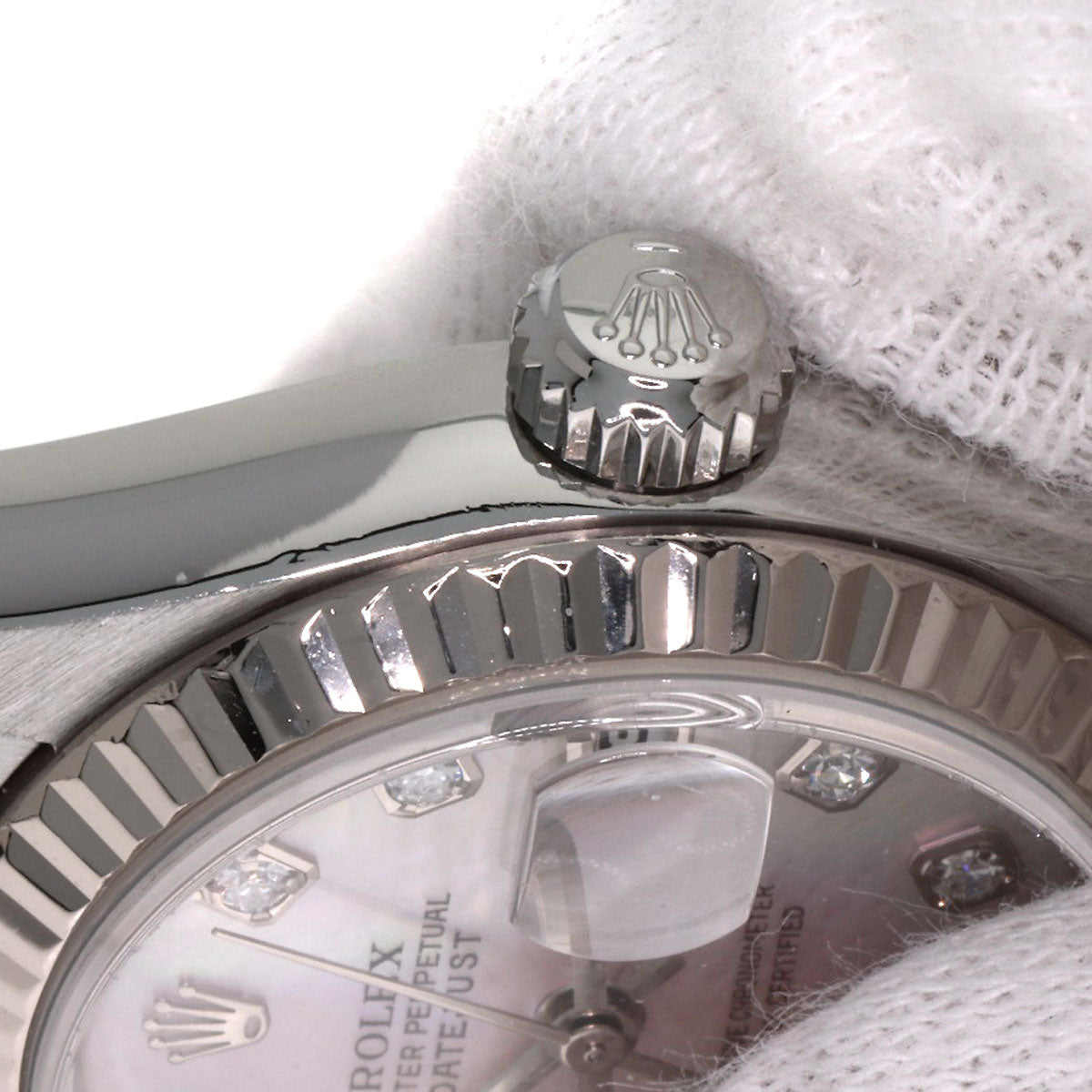 ROLEX DATEJUST 10P Diamond Watches 79174NG Stainless Steel/Stainless Steel Ladies