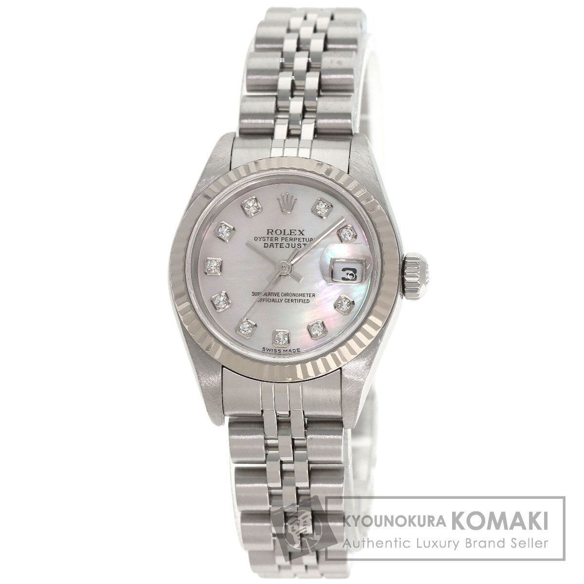 ROLEX DATEJUST 10P Diamond Watches 79174NG Stainless Steel/Stainless Steel Ladies