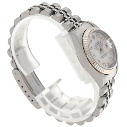 ROLEX DATEJUST 10P Diamond Watches 79174NG Stainless Steel/Stainless Steel Ladies