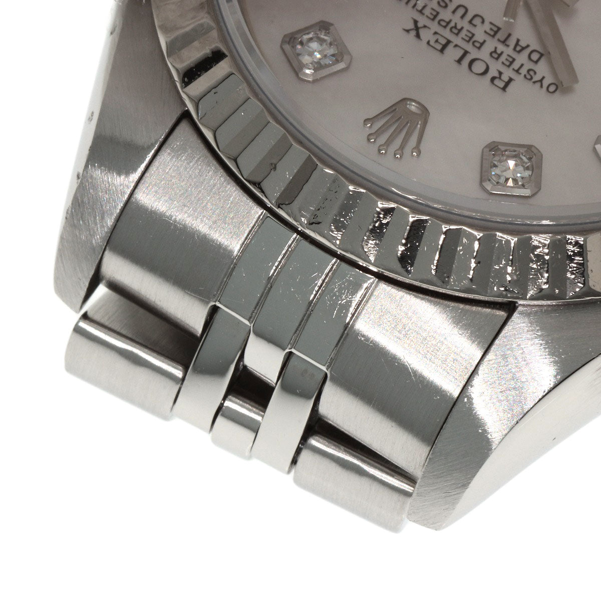ROLEX DATEJUST 10P Diamond Watches 69174NG Stainless Steel/Stainless Steel Ladies