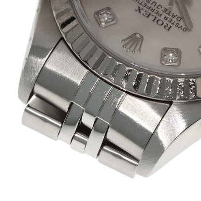 ROLEX DATEJUST 10P Diamond Watches 69174NG Stainless Steel/Stainless Steel Ladies