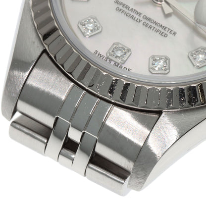 ROLEX DATEJUST 10P Diamond Watches 69174NG Stainless Steel/Stainless Steel Ladies