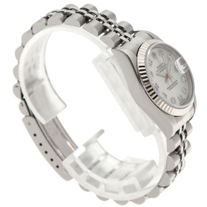 ROLEX DATEJUST 10P Diamond Watches 69174NG Stainless Steel/Stainless Steel Ladies