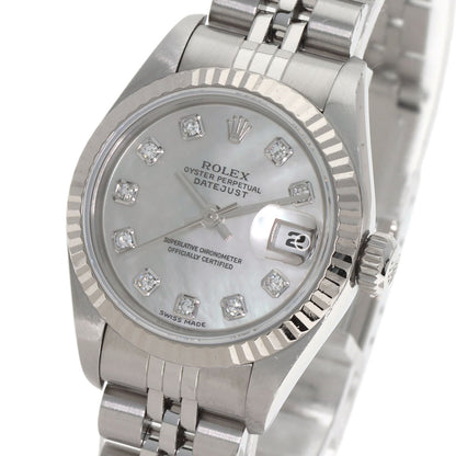 ROLEX DATEJUST 10P Diamond Watches 69174NG Stainless Steel/Stainless Steel Ladies