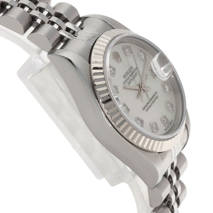 ROLEX DATEJUST 10P Diamond Watches 69174NG Stainless Steel/Stainless Steel Ladies