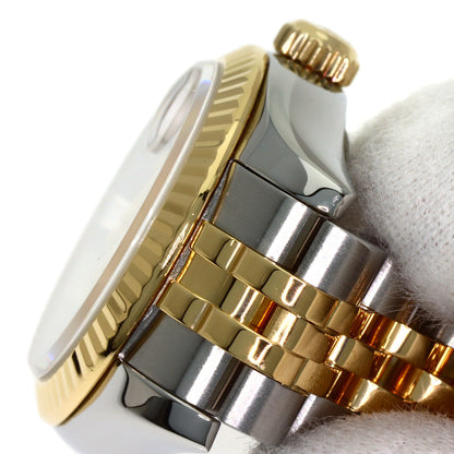 ROLEX DATEJUST 10P Diamond Watches 179173NG Stainless Steel/SSxK18YG Ladies