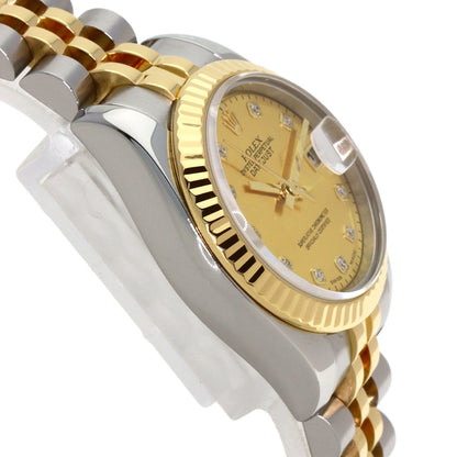 ROLEX DATEJUST 10P Diamond Watches 179173NG Stainless Steel/SSxK18YG Ladies