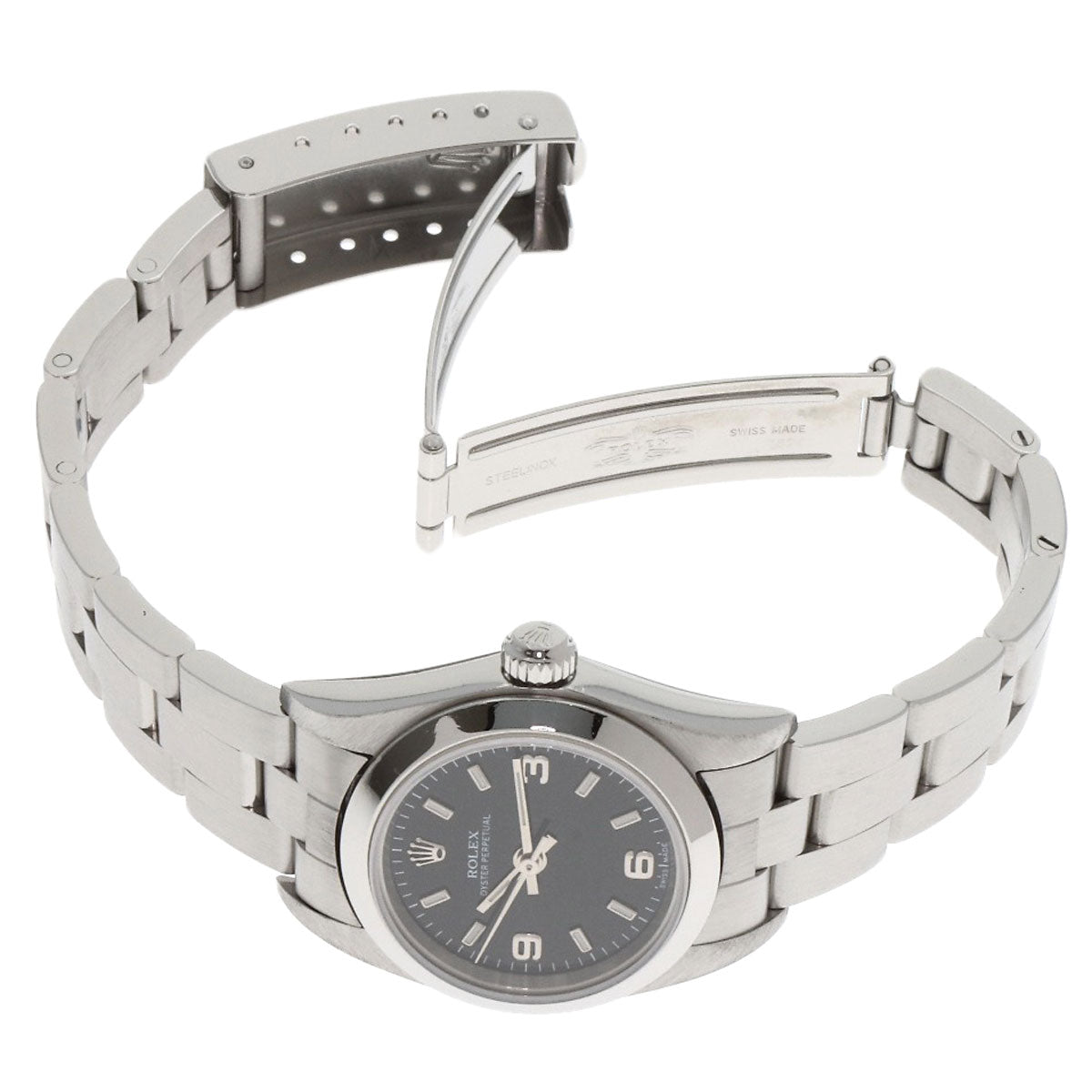 ROLEX Oyster perpetual Watches 76080 Stainless Steel/Stainless Steel Ladies